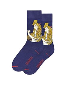 Art Nouveau Poster Socks