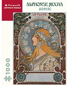 Alphonse Mucha Zodiac 1,000-Piece Puzzle