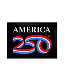 America250 Logo Black Magnet