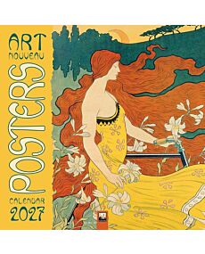 Art Nouveau Posters 2027 Wall Calendar