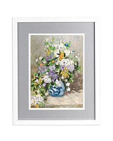 Pierre-Auguste Renoir Spring Bouquet Quilled Wall Art