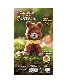 Crochet Forest Critters Amigurumi Kit - Bear