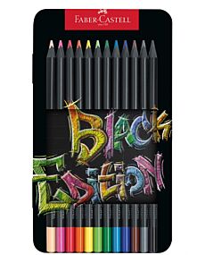 Black Edition Colored Pencils Tin