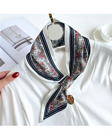 Black Garden Loop Scarf