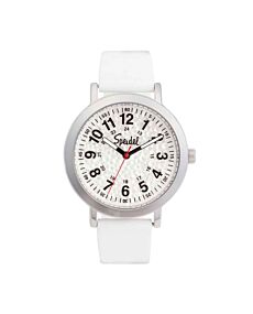 Brilliance Line Crystalized Dial White Watch