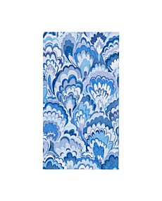 Marbled Ceramica Indigo Guest Towel