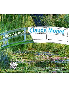 Claude Monet Coloring Book