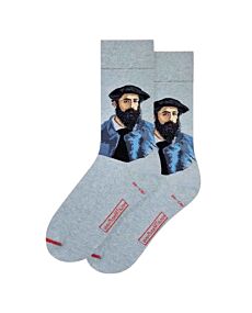 Claude Monet Self-Portrait of Claude Monet with A Beret Socks