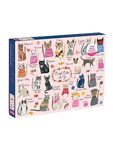 Cool Cats A-Z 1000 Piece Puzzle