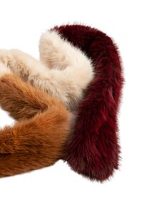 Cream Elsa 3-Tone Scarf