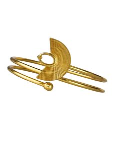 Crescent Bangle Bracelet