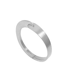 Dean Davidson Crosby Hinged Bangle - Silver