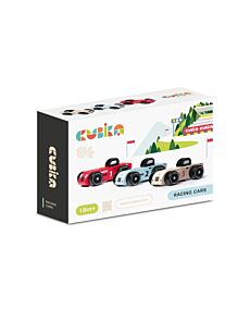 Cubika Wooden Racing Cars Set 