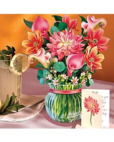 Dear Dahlia Pop-Up Flower Bouquet