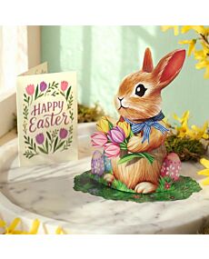 Easter Bunny Mini Pop-Up Card