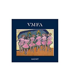 Ernst Ludwig Kirchner Six Dancers Magnet
