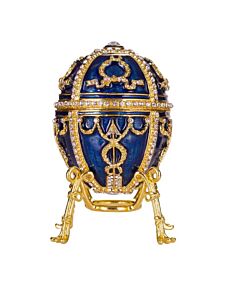 Fabergé Rosebud Blue Egg
