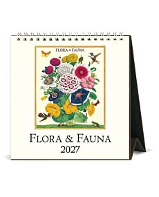 Flora & Fauna 2027 Desk Calendar