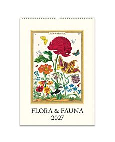 Flora & Fauna 2027 Wall Calendar