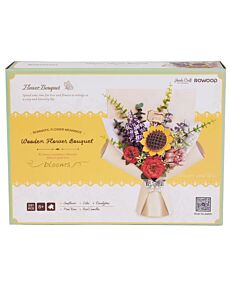 Flower Bouquet 3D Wooden Puzzle