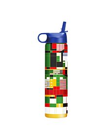 Frank Lloyd Wright Hillside Curtain Water Bottle