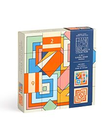 Frank Lloyd Wright Imperial Hotel 2-in-1 Sliding Wood Puzzle