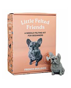 Little Felted Friends: French Bulldog