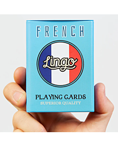 French Wayfarer Tin Playing Cards