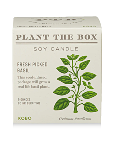 Fresh Picked Basil Plant the Box Candle