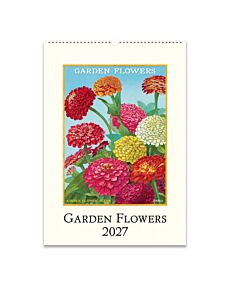 Garden Flowers 2027 Wall Calendar