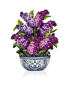 Garden Lilacs Pop-Up Flower Bouquet