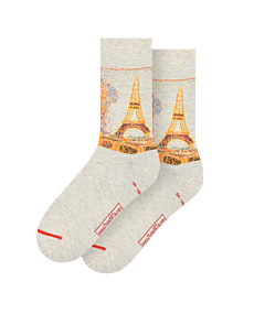 Georges Seurat Eiffel Tower Socks