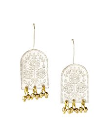 Haveli Etched Statement Earrings
