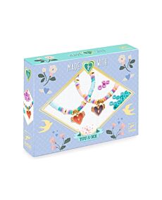 Heart Heishi Beads & Jewelry