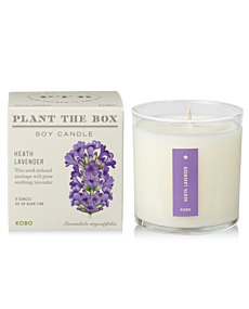 Heath Lavender Plant The Box Candle