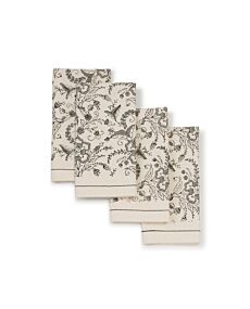 Ivy Slate Hand Block Printed Napkin Set
