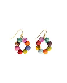 Kantha Classic Mini Hoops