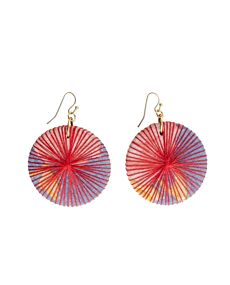 Kantha Threadburst Solo Grande Earrings