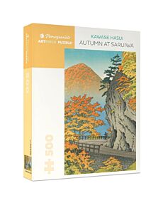 Autumn at Saruiwa by Kawase Hasui 500 Piece Puzzle