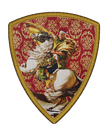 Kehinde Wiley Napoleon Leading the Army Over the Alps Shield Patch