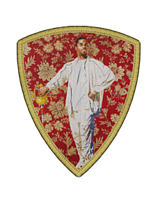 Kehinde Wiley Willem Van Heythuysen Shield Patch