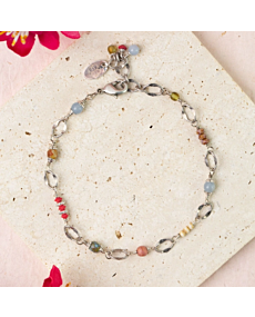 Anne Vaughan Leilani Chalcedony Simple Bracelet