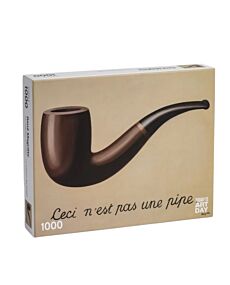  René Magritte’s This is not a Pipe 1,000 Piece Puzzle