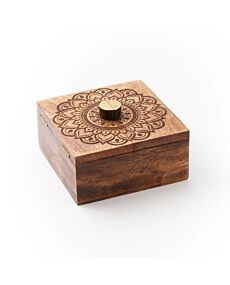 Mandala Split Lid Box