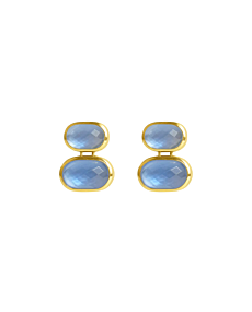 Dean Davidson Mercer Double Gemstone Drop Earrings