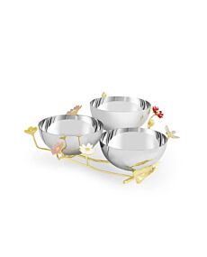 Michael Aram Wildflower Triple Dish