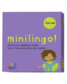 Minilingo Italian / English Bilingual Flashcards