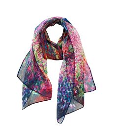 Claude Monet Garden Sheer Scarf