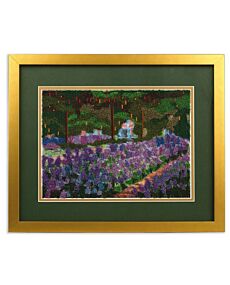 Monet The Artist's Garden at Giverny Quilled Wall Art