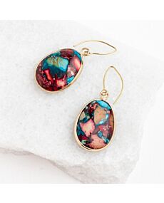 Mosaic Jasper Earrings